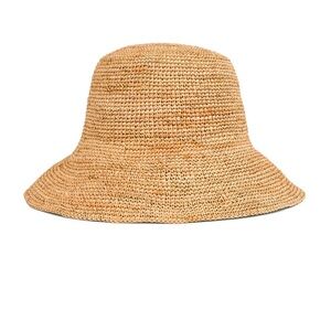 Hat attack Chic Crochet Bucket Hat in Natural Stylish Tan Women's Hat